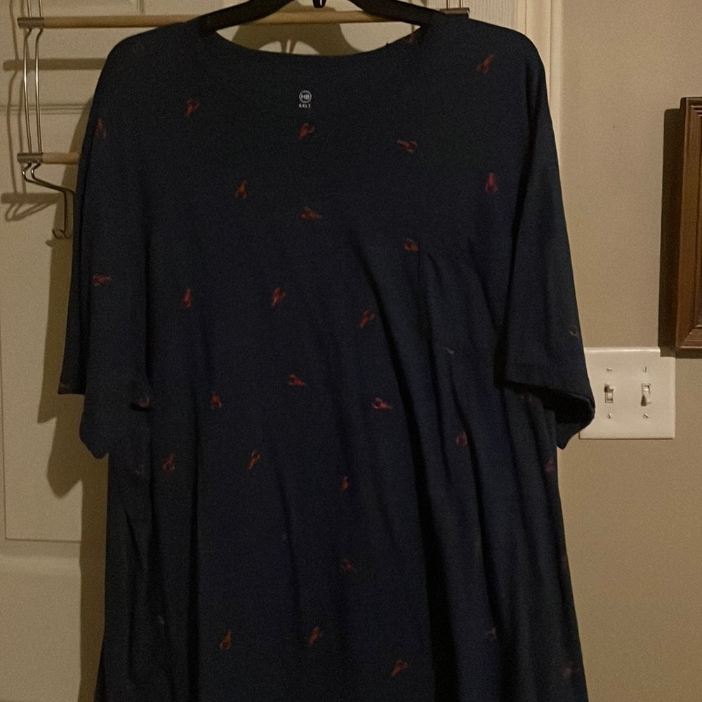 Men’s big & tall lobster tee